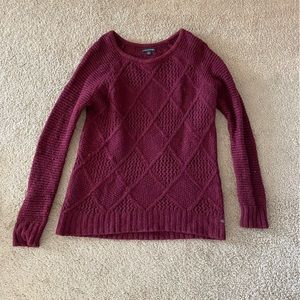 American Eagle cable knit sweater